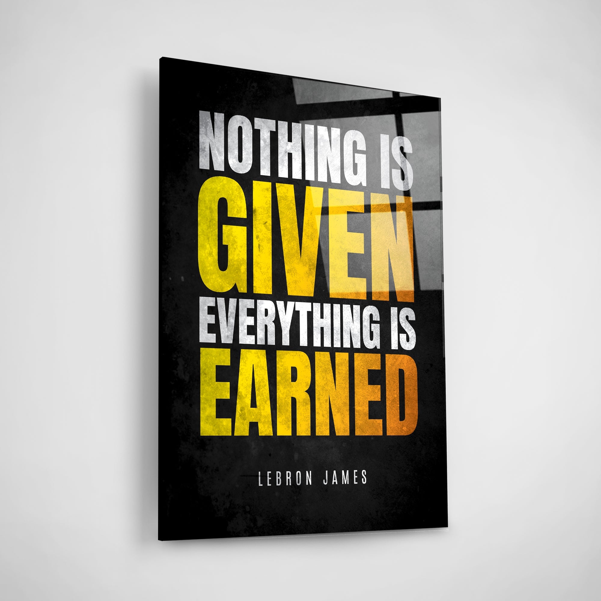 Nothing is given