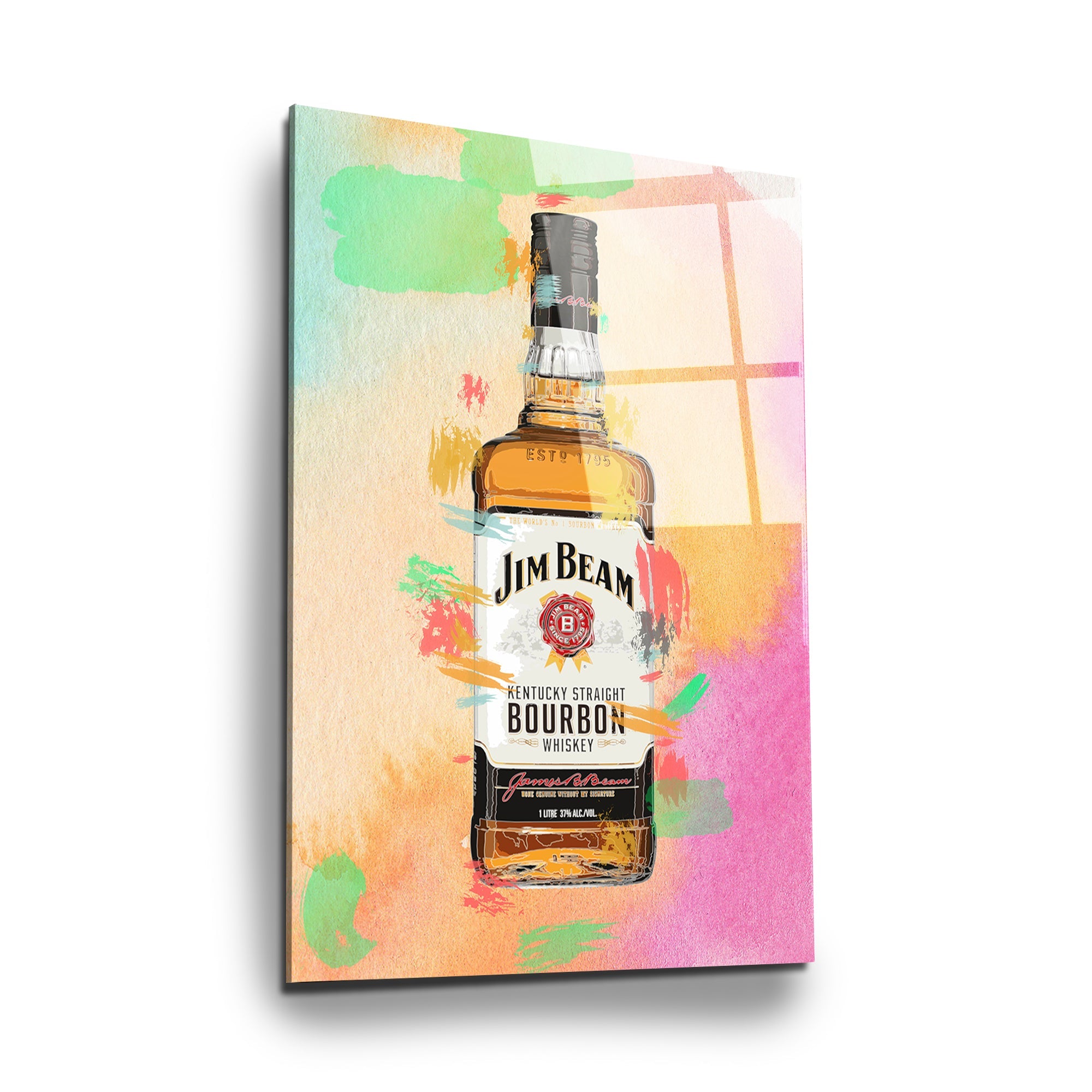 VIbrant J Beam Bottle