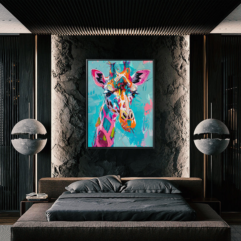 Pastel Fusion Giraffe