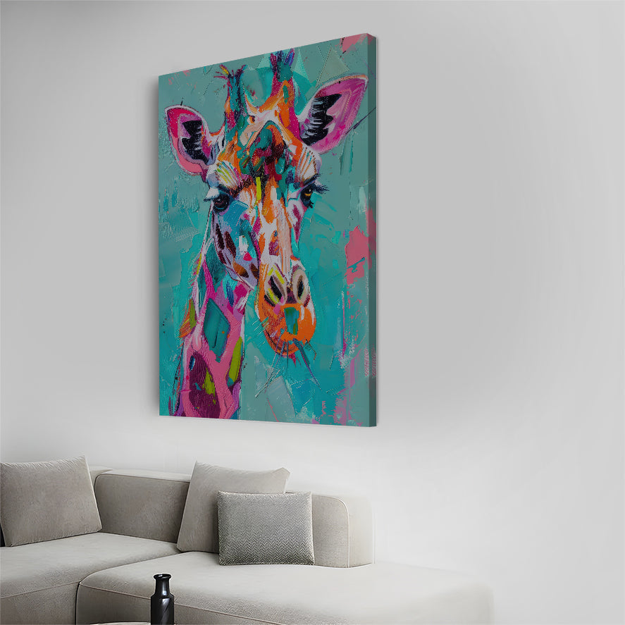 Pastel Fusion Giraffe