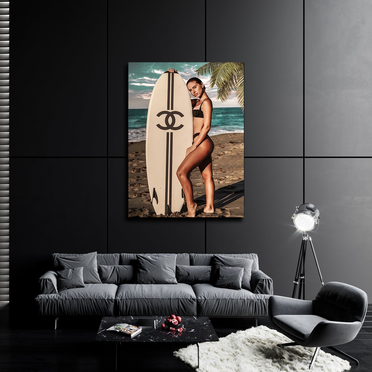 Chanel Surfboard