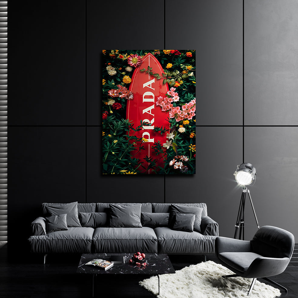 Prada flower board