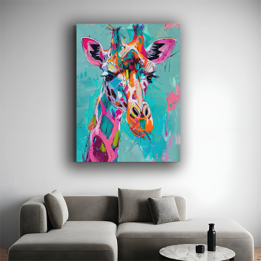 Pastel Fusion Giraffe