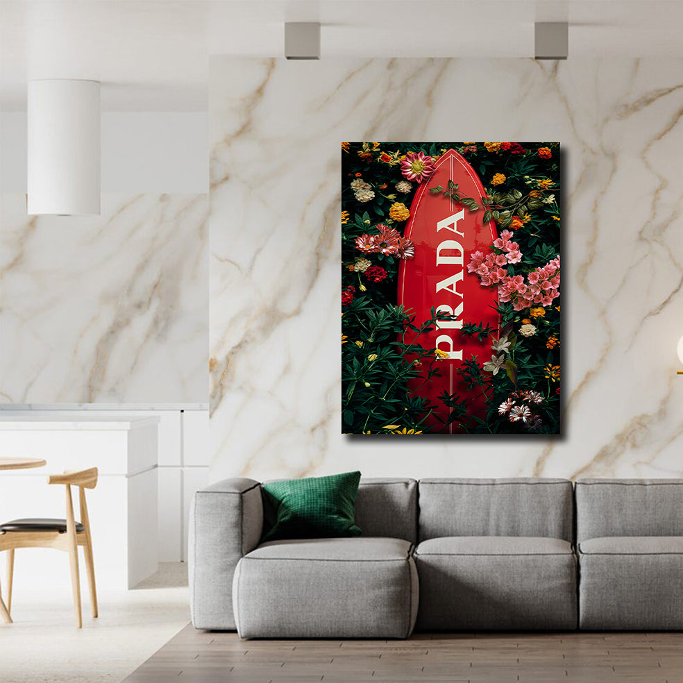 Prada flower board