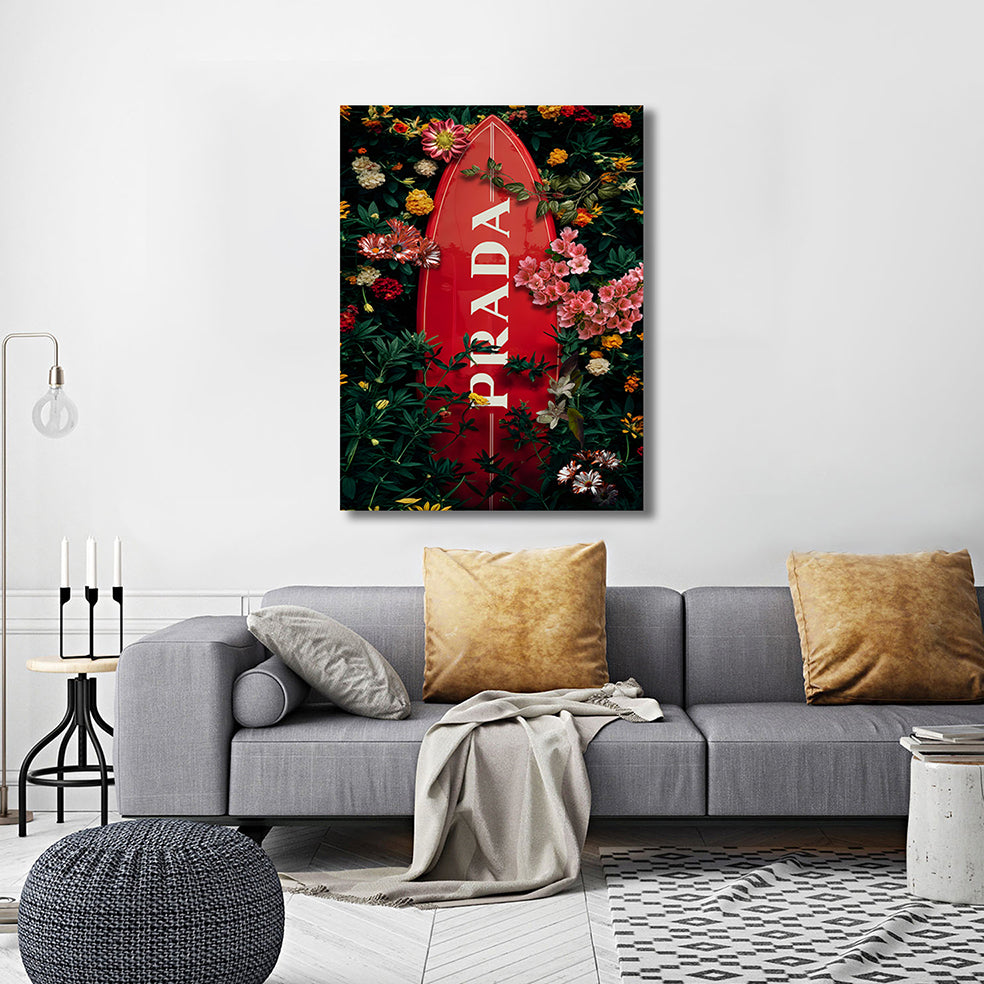 Prada flower board