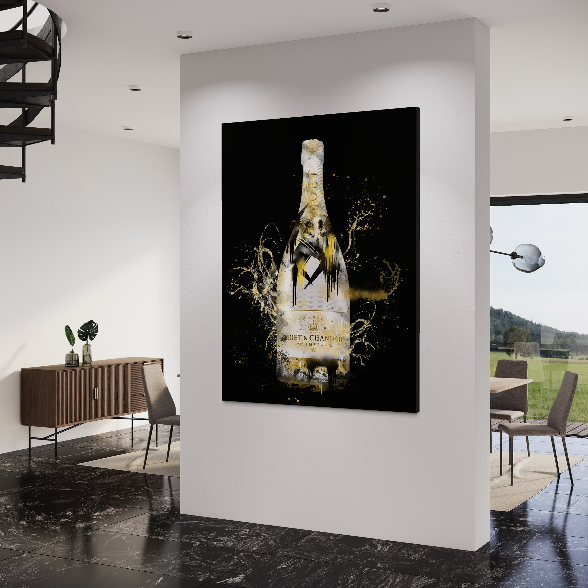 Moet Ice Gold Bottle