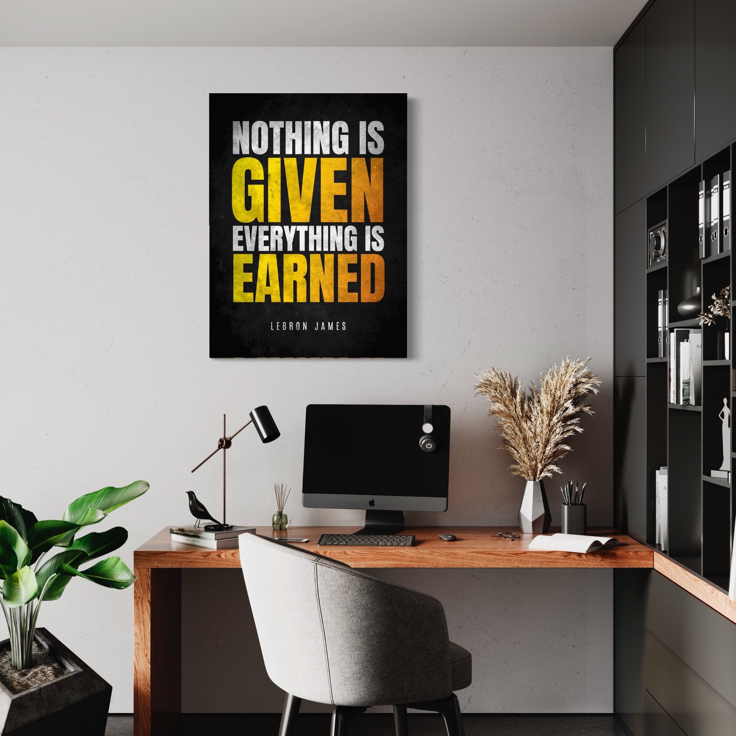 Nothing is given