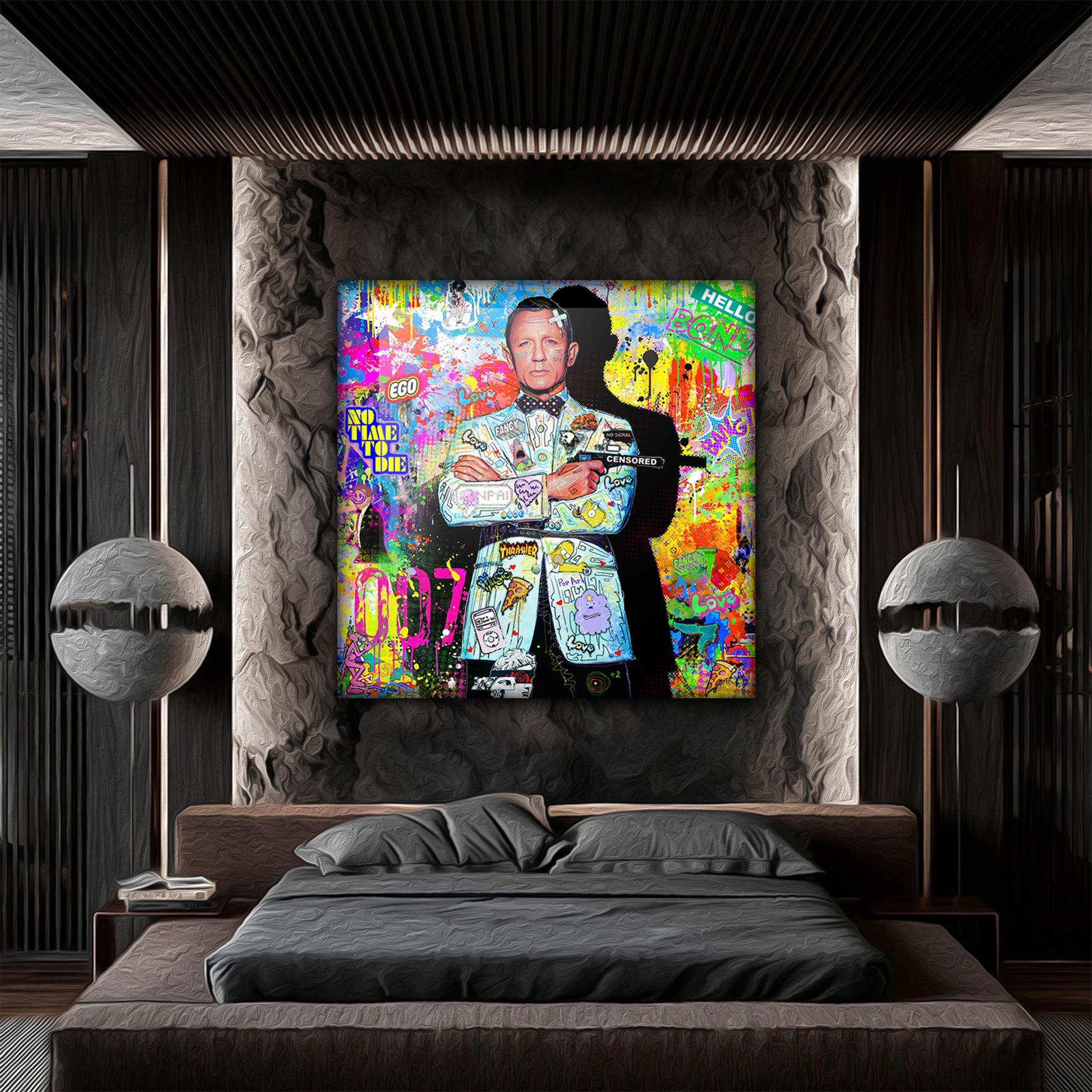 Mr.James Bond "Pop Art"