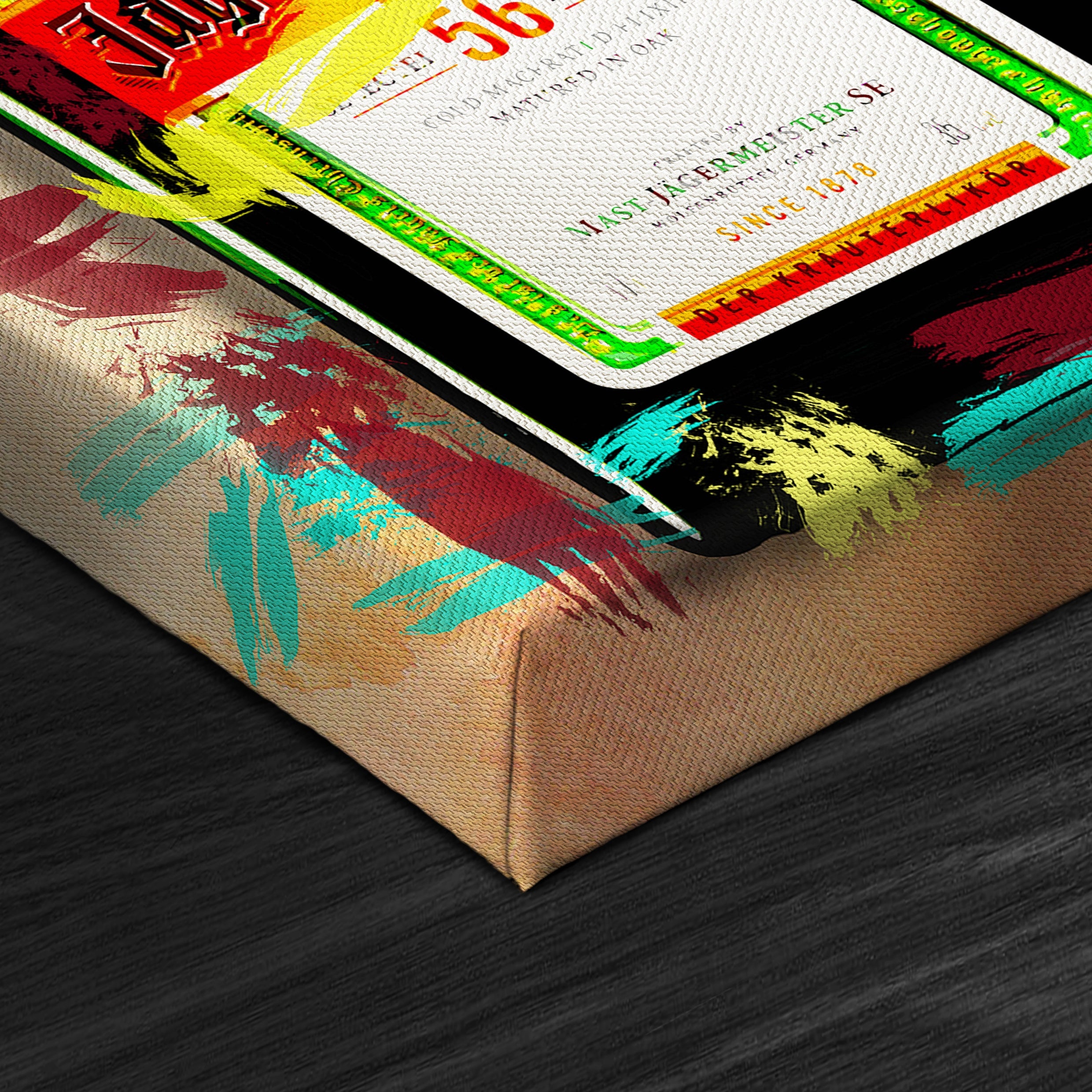 VIbrant Jägermeister Bottle