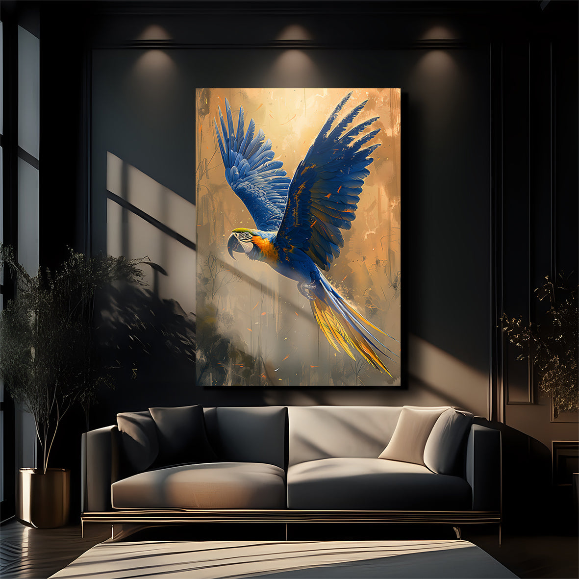 The Flame Flight(Parrot)