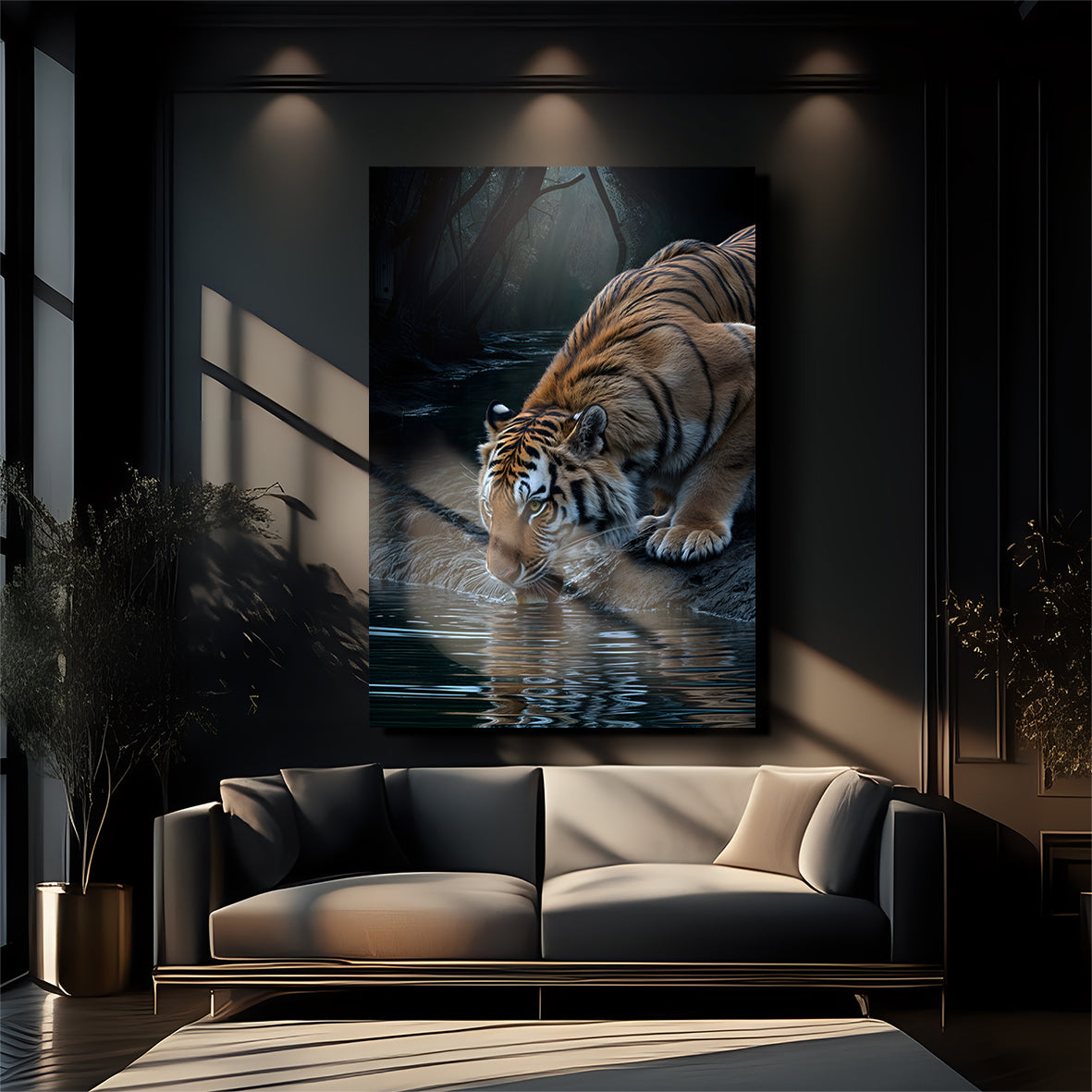Thirsty Tiger