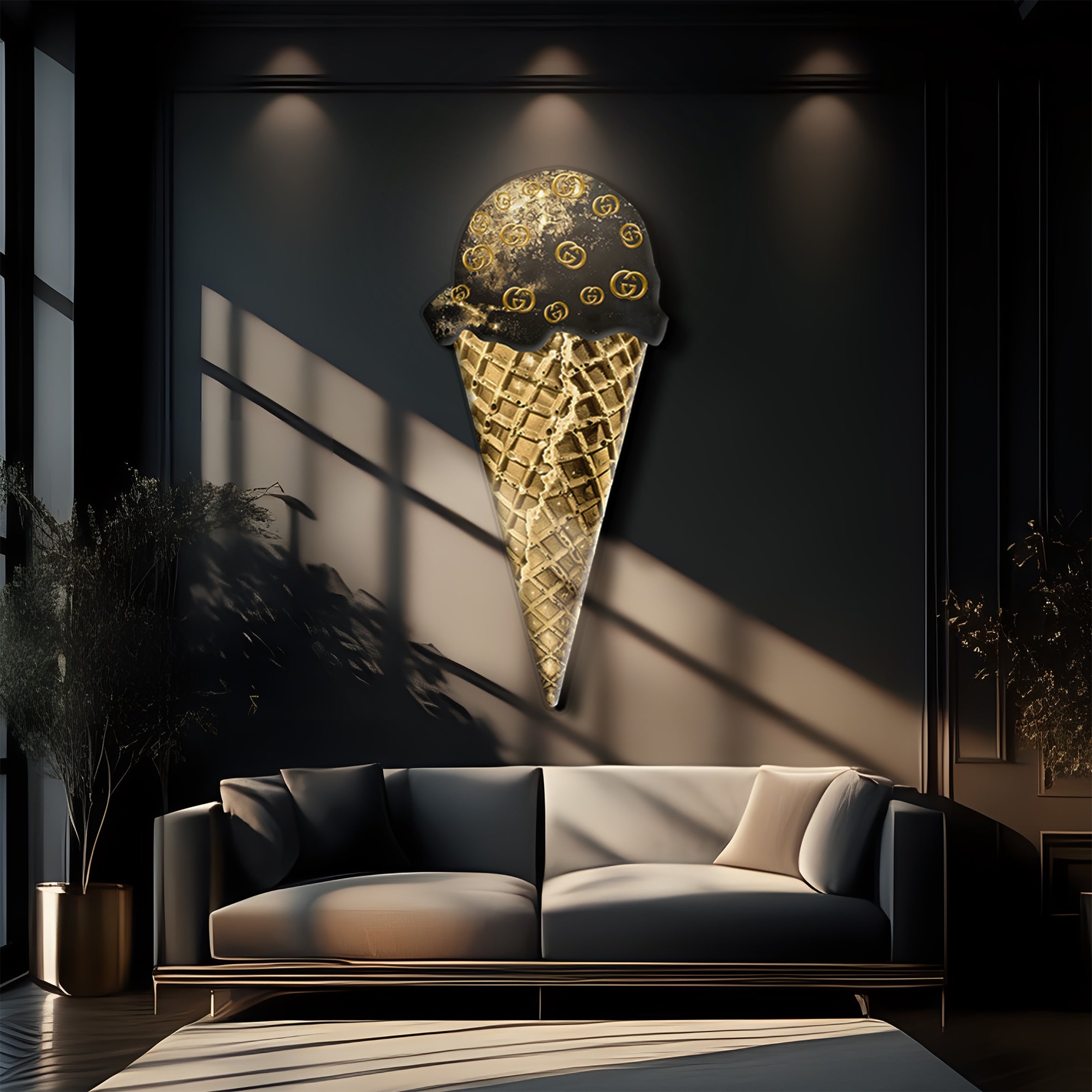 GUCCI GOLD CONE