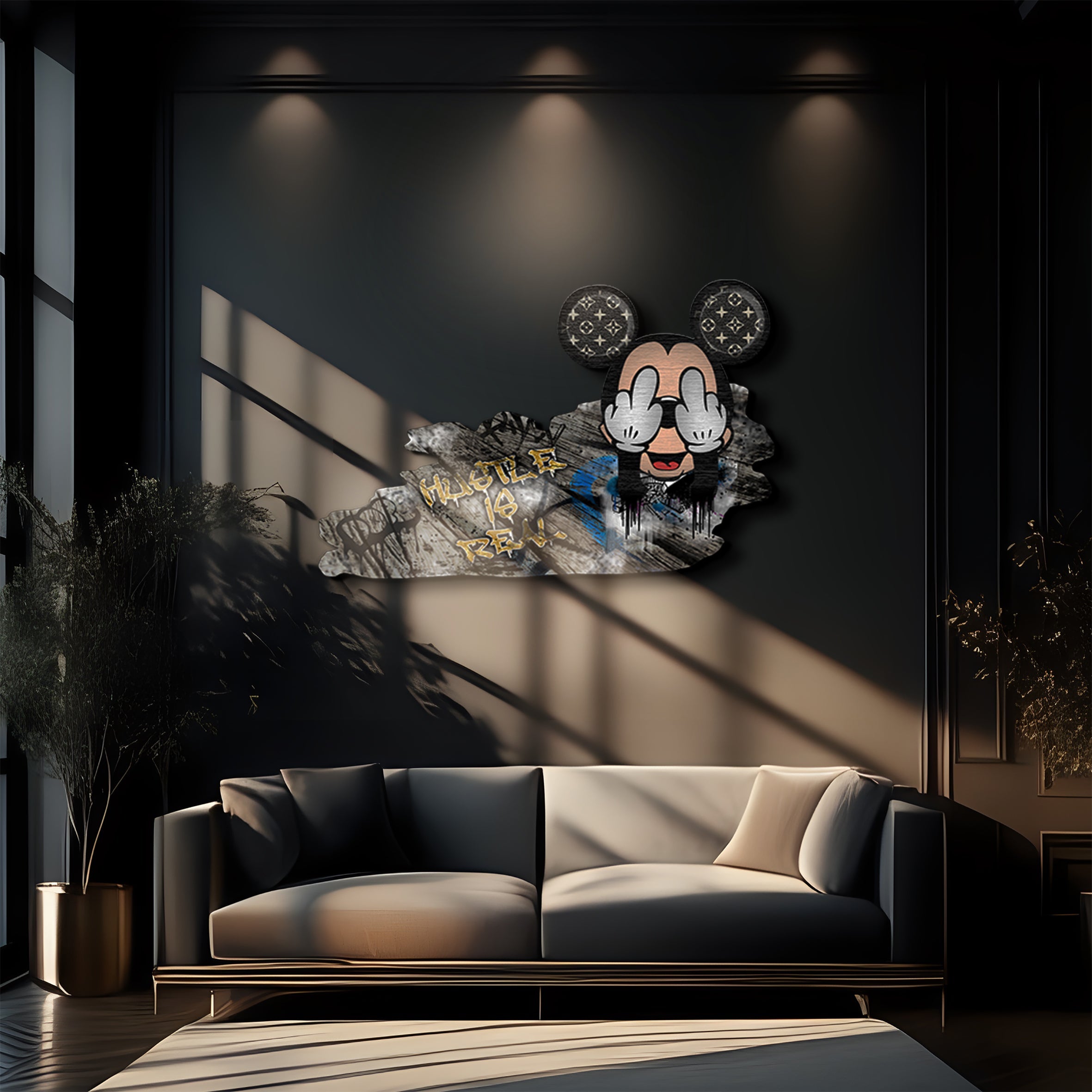 Mickey "Hustle Is Real"