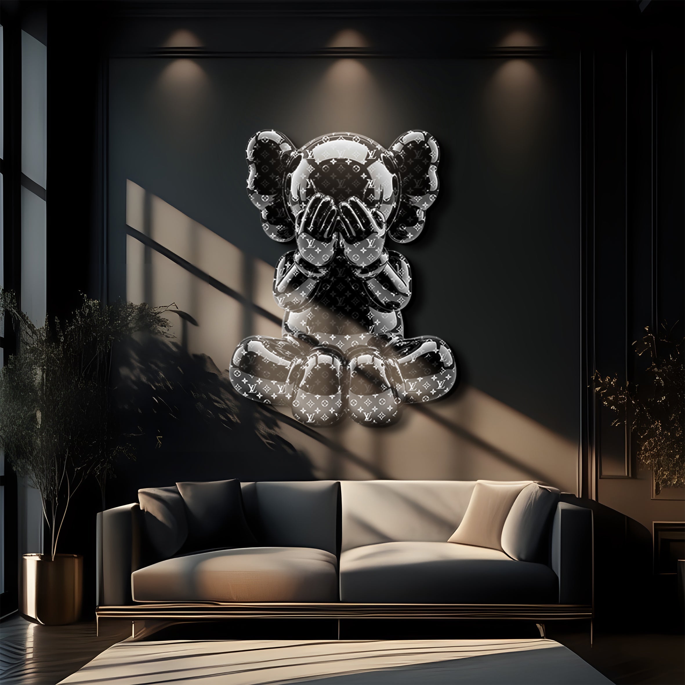 CHROME LV KAWS