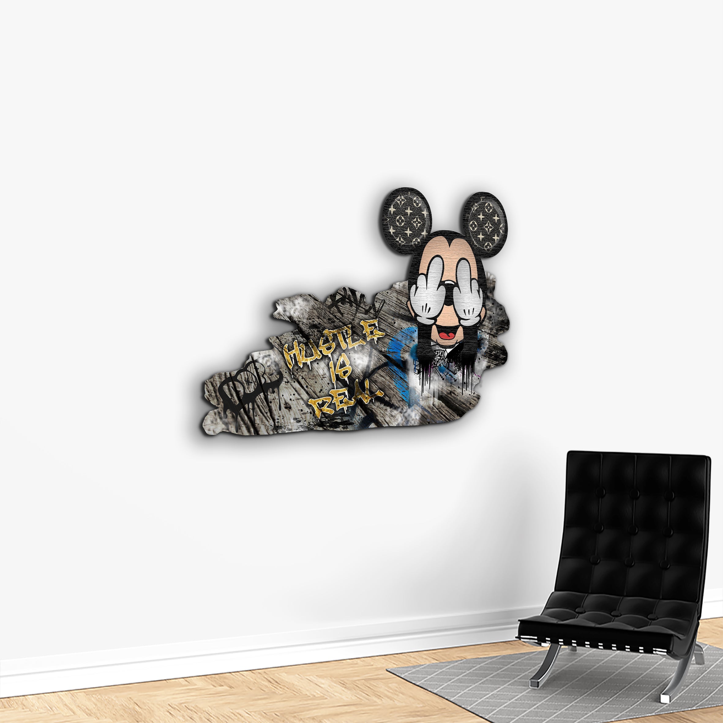 Mickey "Hustle Is Real"