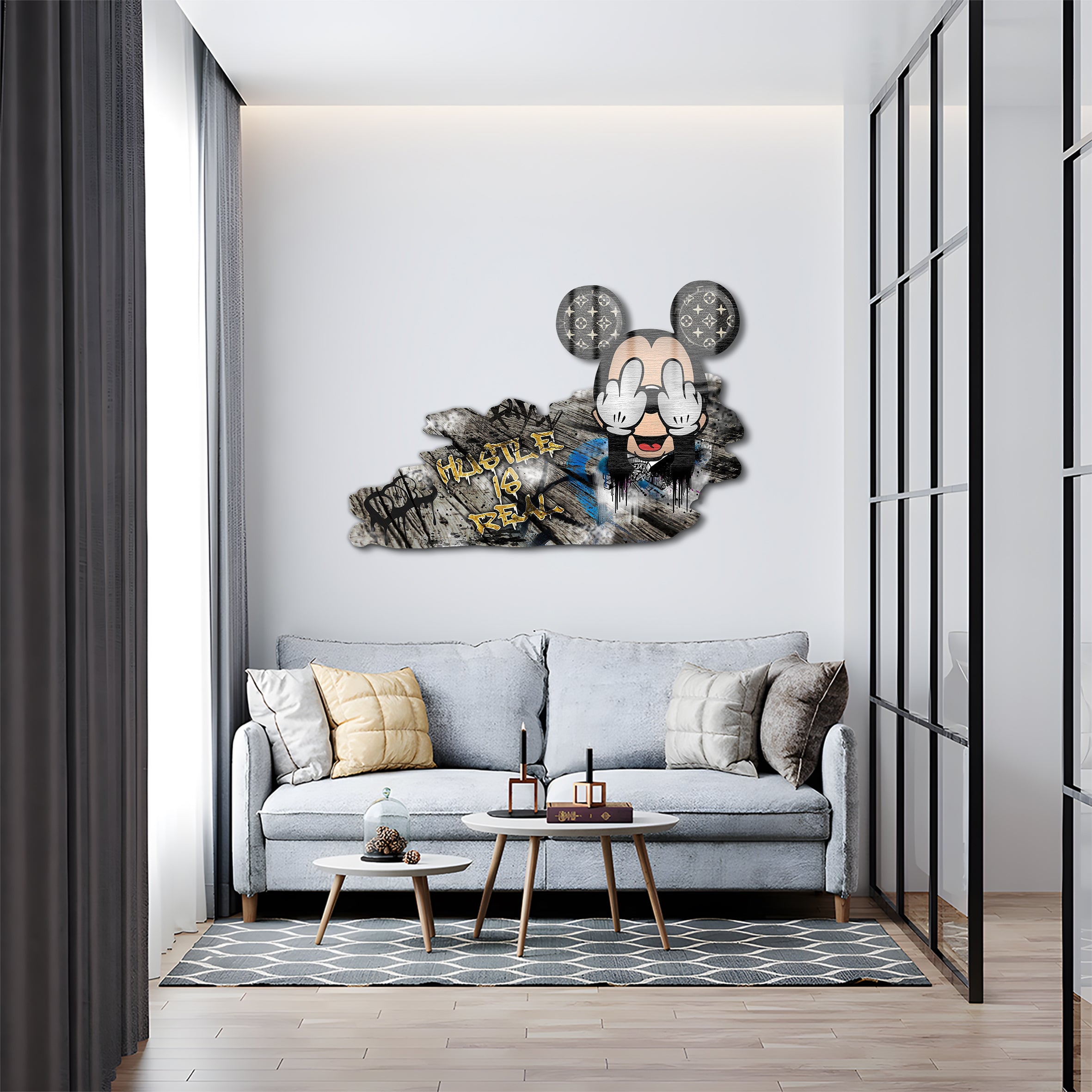 Mickey "Hustle Is Real"