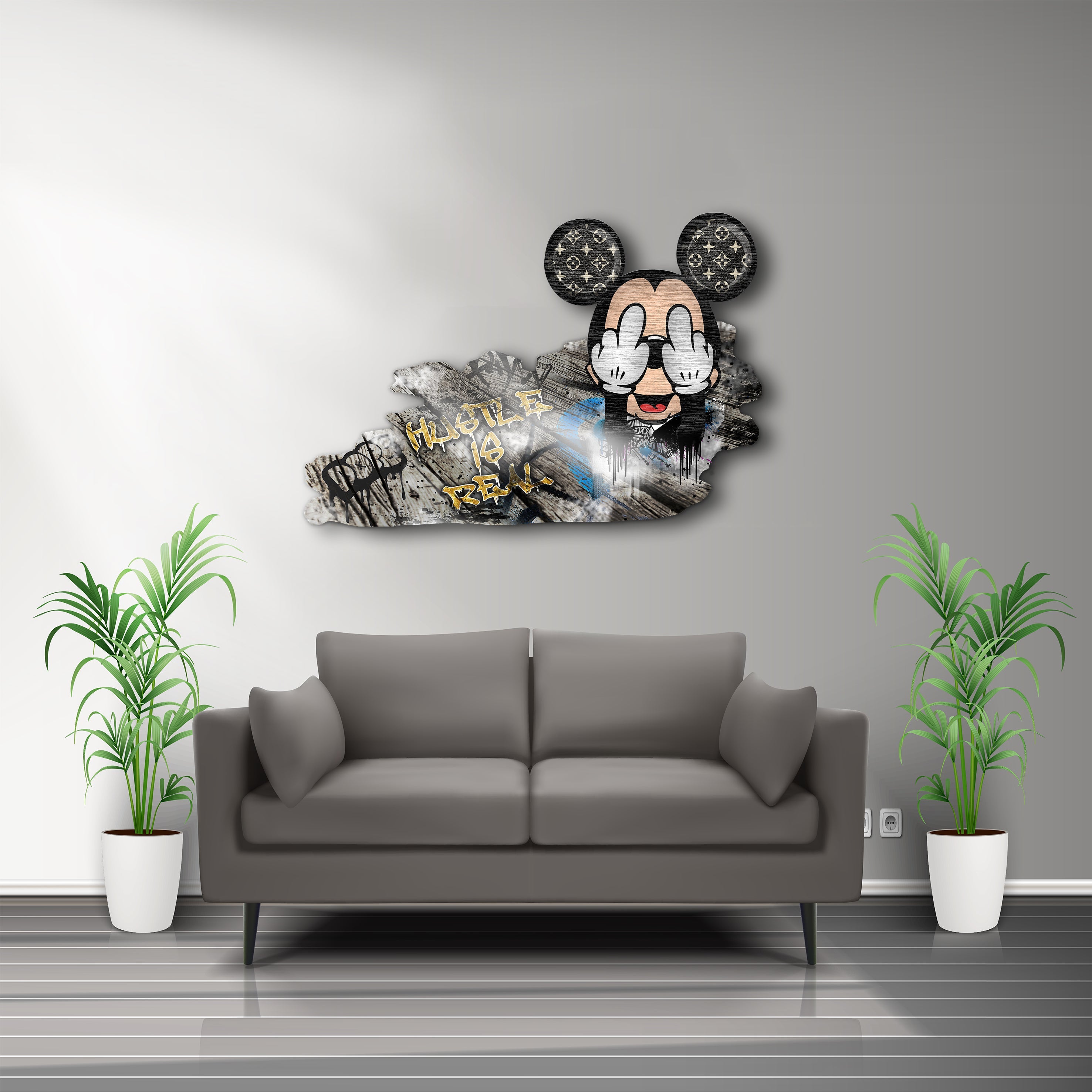 Mickey "Hustle Is Real"