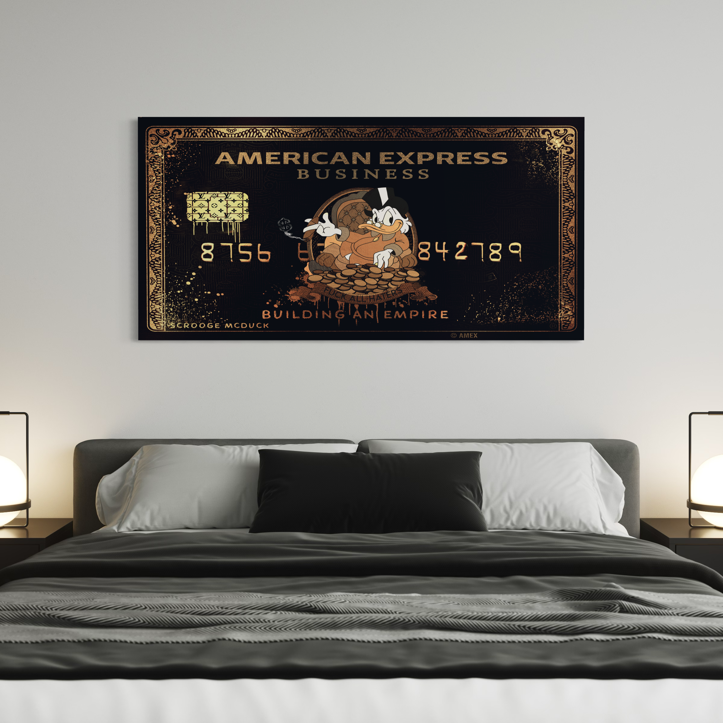 Dagobert Duck American Express