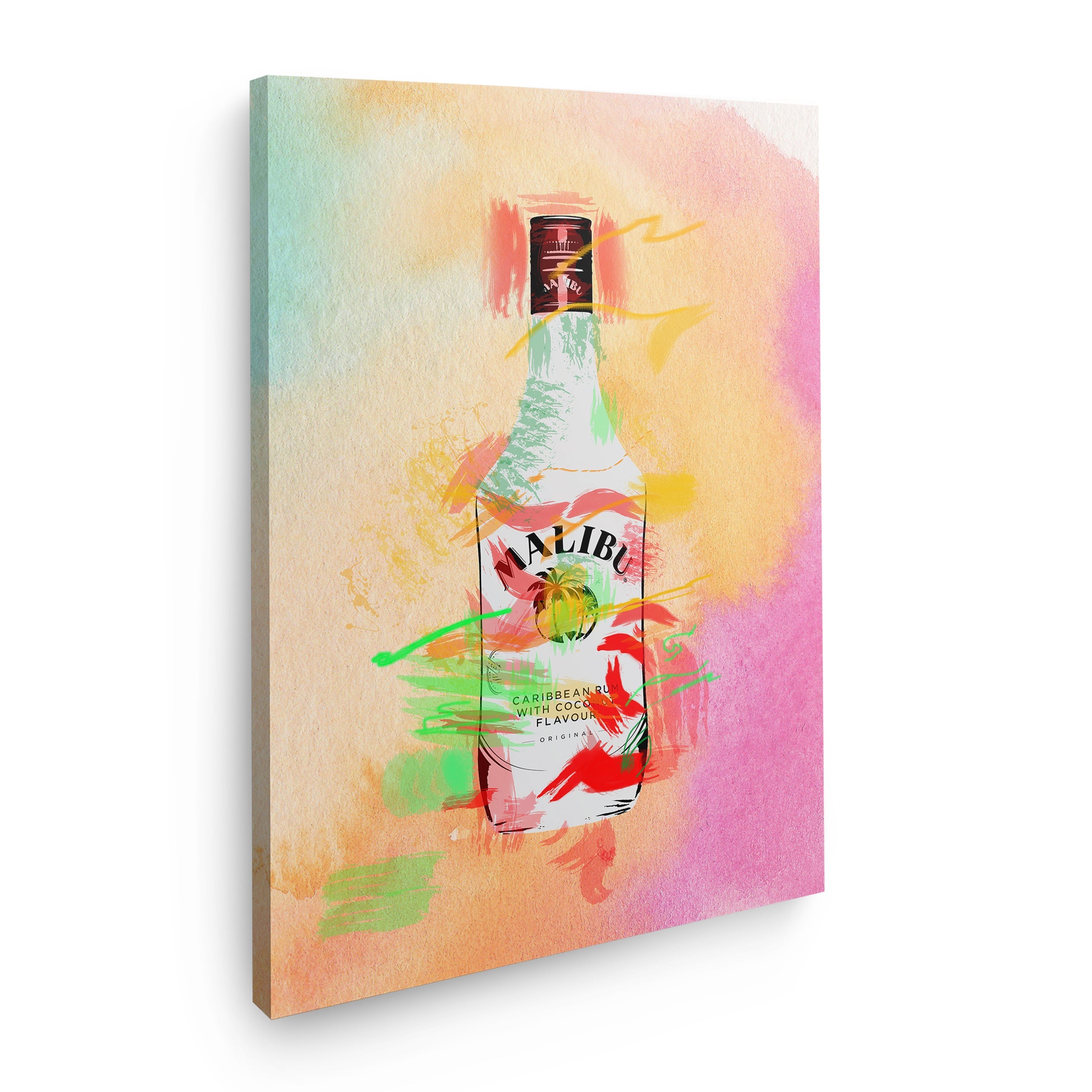 VIbrant Malibu Bottle