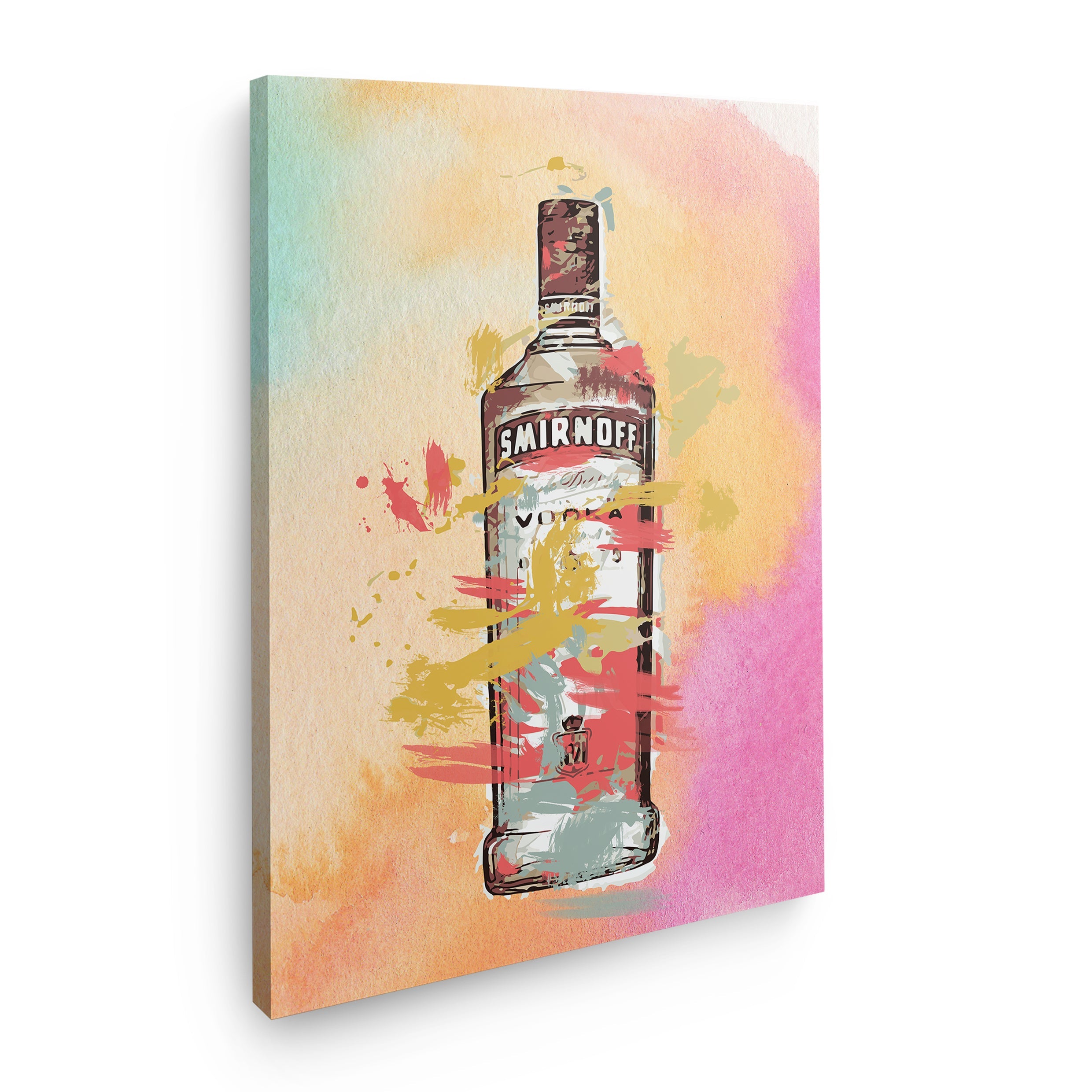 VIbrant Smirnoff Bottle