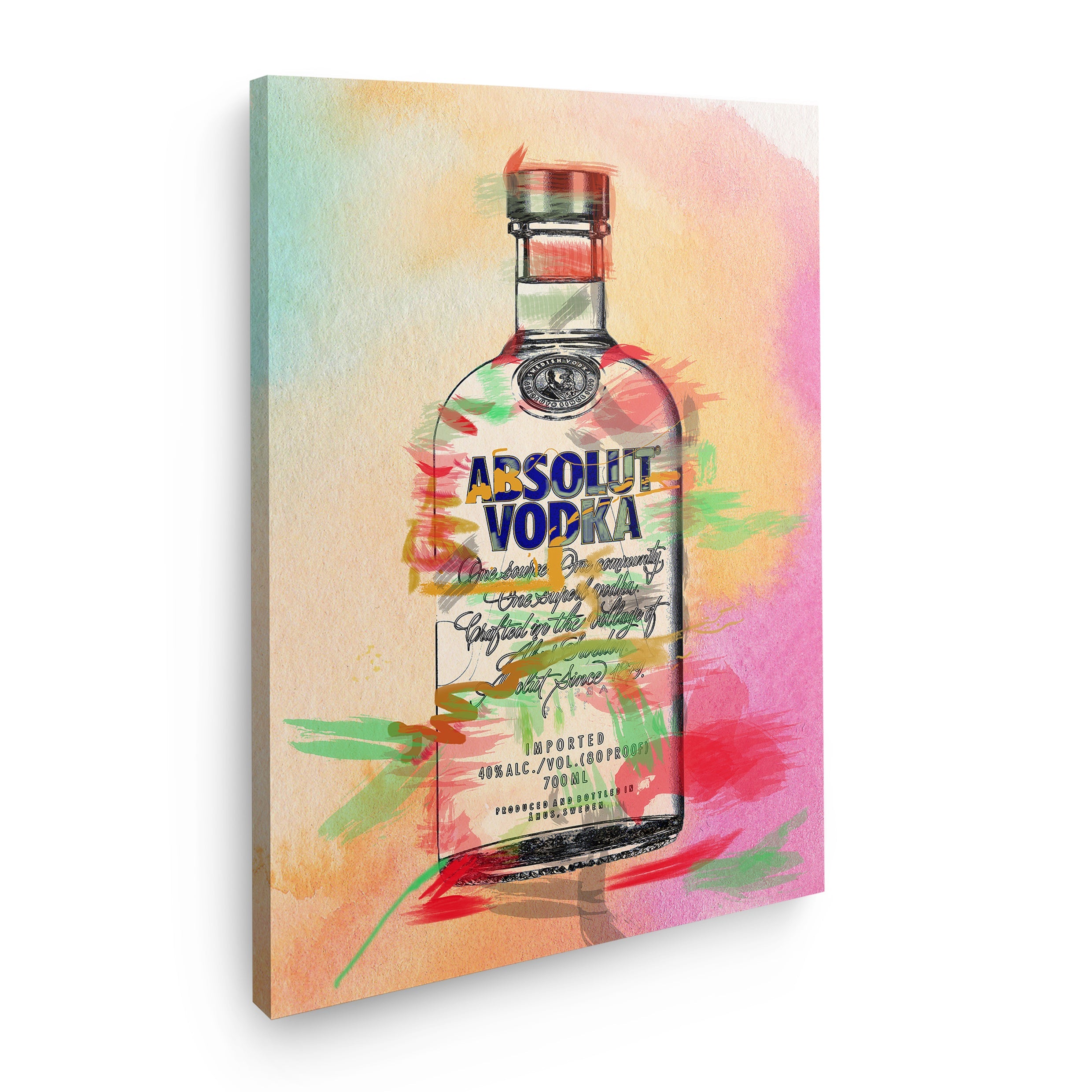 VIBRANT VODKA BOTTLE