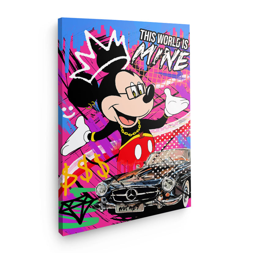 Mickey "The world is mine"